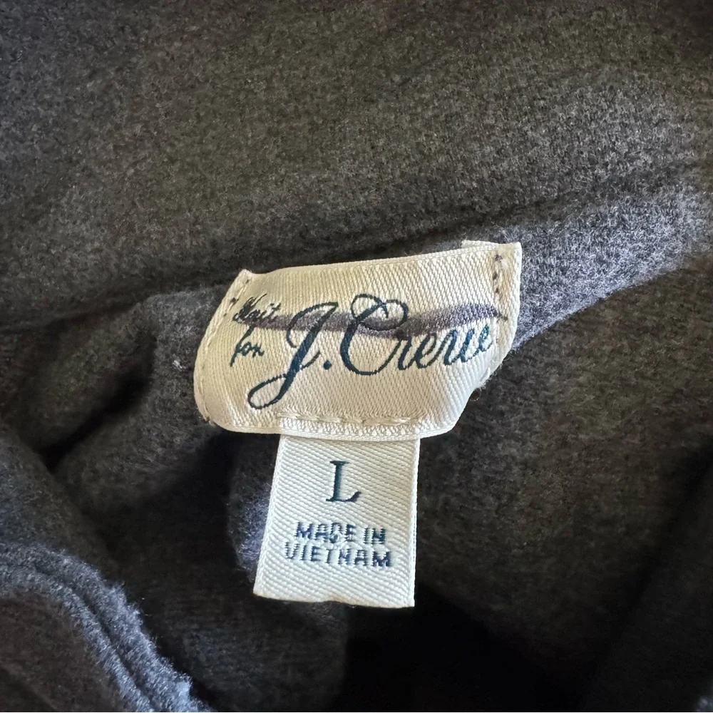 J. Crew Seaboard Soft Knit Half Zip Pullover